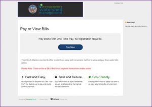Pay or view your bill graphic