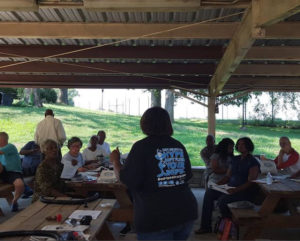 Workshop led by staff member